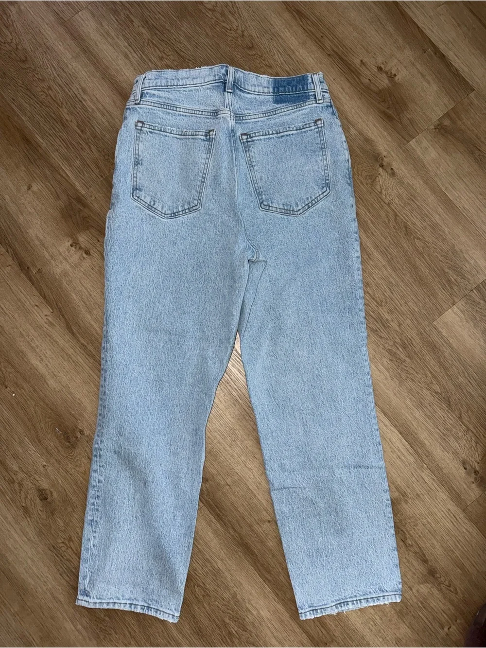 Abercrombie 90s straight leg high-rise